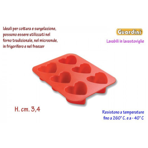 STAMPO JULIETTE CUORI 6PS