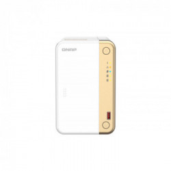 QNAP TS-262 NAS Tower Collegamento ethernet LAN Oro, Bianco N4505