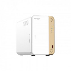 QNAP TS-262 NAS Tower Collegamento ethernet LAN Oro, Bianco N4505