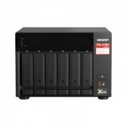 QNAP TS-673A-8G server NAS e di archiviazione Tower Collegamento ethernet LAN Nero V1500B