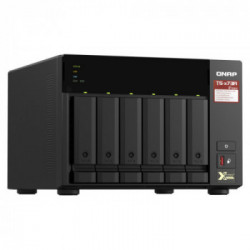 QNAP TS-673A-8G server NAS e di archiviazione Tower Collegamento ethernet LAN Nero V1500B