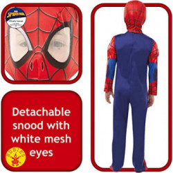 COSTUME SPIDERMAN DELUXE INF TAGLIA M