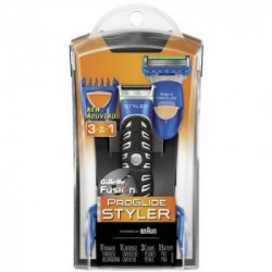 Gillette ProGlide Styler Trimmer Nero, Blu rasoio elettrico