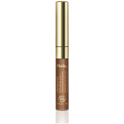 LÃÂ¨vres d'or gloss 2 en 1 bio 4 ml Melvita