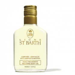 Olio idratante St Barth Olio rilassante alla canfora e mentolo 200 ml