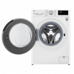Lg F4WV310S4E - Lavatrice Intelligente AIDD, 10,5 Kg, Vapore, 1400 Giri/min, Carica Frontale, Classe B