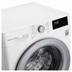 Lg F4WV310S4E - Lavatrice Intelligente AIDD, 10,5 Kg, Vapore, 1400 Giri/min, Carica Frontale, Classe B