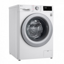 Lg F4WV310S4E - Lavatrice Intelligente AIDD, 10,5 Kg, Vapore, 1400 Giri/min, Carica Frontale, Classe B