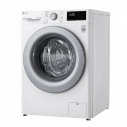 Lg F4WV310S4E - Lavatrice Intelligente AIDD, 10,5 Kg, Vapore, 1400 Giri/min, Carica Frontale, Classe B
