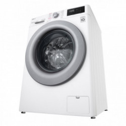 Lg F4WV310S4E - Lavatrice Intelligente AIDD, 10,5 Kg, Vapore, 1400 Giri/min, Carica Frontale, Classe B
