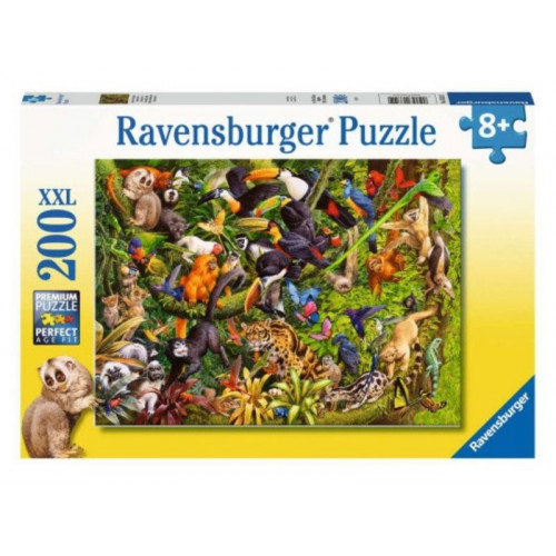 Puzzle 200 pz. XXL Giungla vivace