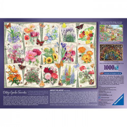 Puzzle 1000 pz - Illustrati Collezione di fiori