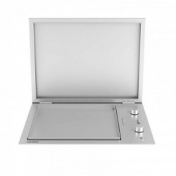 Pianeta Grill 1020-2-1 - Barbecue a Gas GPL o Metano, da Incasso, 2 Bruciatori