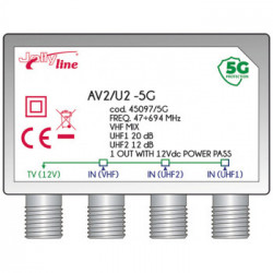 G.B.S. Elettronica AV2/U2-5G amplificatore di segnale TV 40 - 694 MHz