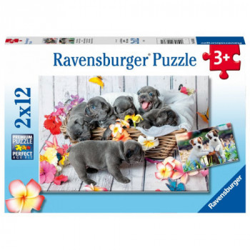 Puzzle 2 x 12 pz Piccole...