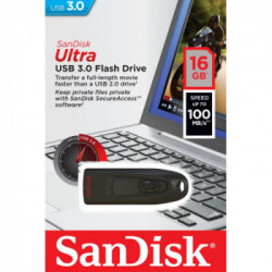 Sandisk Ultra unità flash USB 16 GB USB tipo A 3.2 Gen 1 (3.1 Gen 1) Nero