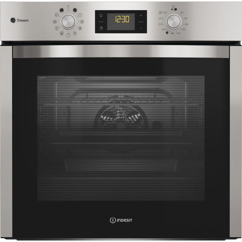 Indesit IFWS 5844 JH IX - Forno da Incasso, 71...
