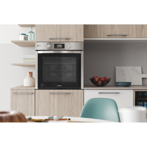 Indesit IFWS 5844 JH IX - Forno da Incasso, 71...