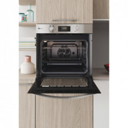 Indesit IFWS 5844 JH IX - Forno da Incasso, 71 Litri, Inox, Classe A+ 