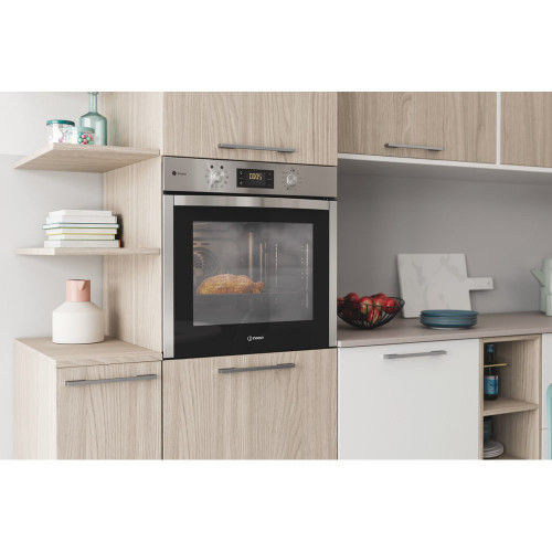 Indesit IFWS 5844 JH IX - Forno da Incasso, 71...