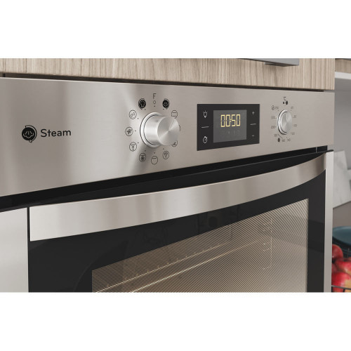 Indesit IFWS 5844 JH IX - Forno da Incasso, 71...