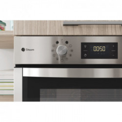 Indesit IFWS 5844 JH IX - Forno da Incasso, 71 Litri, Inox, Classe A+ 