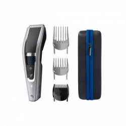 Philips 5000 series HC5650/15 tagliacapelli Nero, Argento