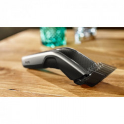 Philips 5000 series HC5650/15 tagliacapelli Nero, Argento
