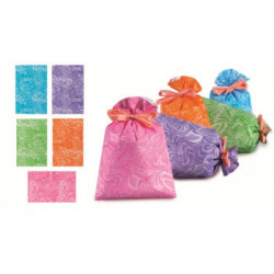 BUSTE ASSORT.PERL. FP+ST. 40MY 25X40 M A R B L E ASSORTIMENTO/100