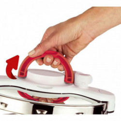 Lagostina ClipsoMinut' Duo - Pentola a Pressione, 24,5 cm, 5 L