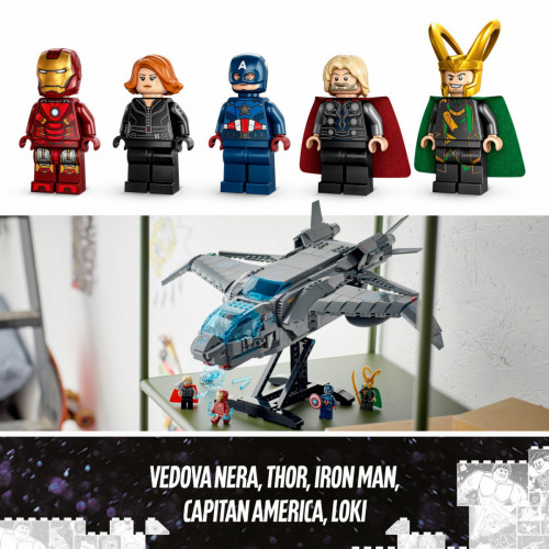 LEGO Marvel Avengers Il Quinjet degli Avengers