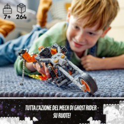LEGO Marvel Avengers Mech e Moto di Ghost Rider