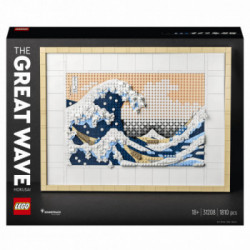 LEGO 31208 Art Hokusai La Grande Onda - Set da costruzione, Hobby Creativi per Adulti, Decorazioni per Casa, Quadri Soggiorno