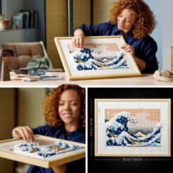 LEGO 31208 Art Hokusai La Grande Onda - Set da costruzione, Hobby Creativi per Adulti, Decorazioni per Casa, Quadri Soggiorno