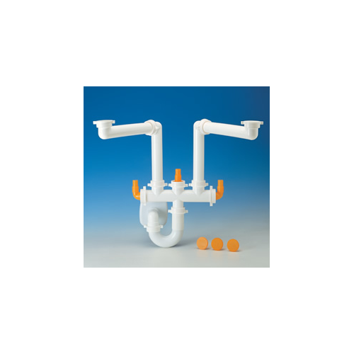 Sifone lavello Spazio 2 Lira 1"1/2 in materiale...