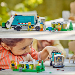 LEGO City Camion per il riciclaggio dei rifiuti