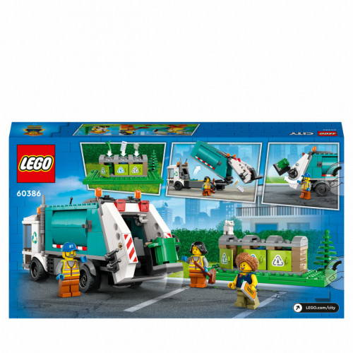 LEGO City Camion per il riciclaggio dei rifiuti