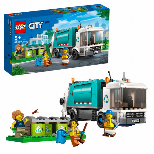 LEGO City Camion per il riciclaggio dei rifiuti