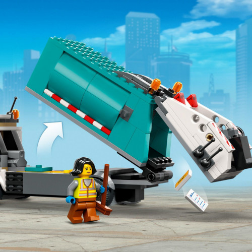 LEGO City Camion per il riciclaggio dei rifiuti