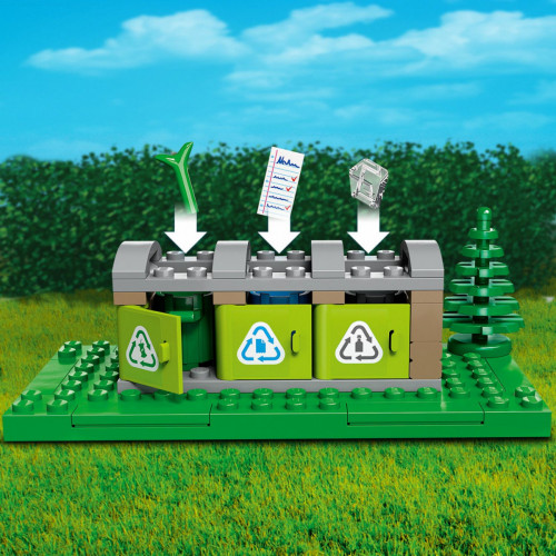 LEGO City Camion per il riciclaggio dei rifiuti