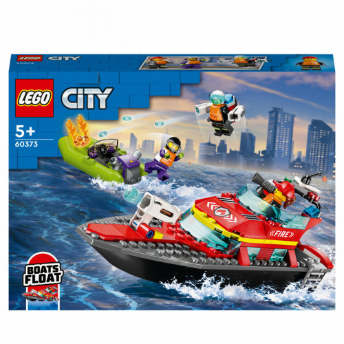 LEGO City Barca di soccorso antincendio
