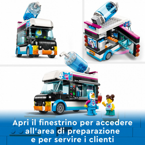 LEGO City Il furgoncino delle granite del pinguino