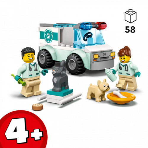 LEGO City Furgoncino di soccorso del veterinario