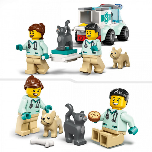 LEGO City Furgoncino di soccorso del veterinario