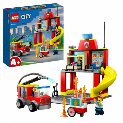 LEGO City Caserma dei pompieri e autopompa