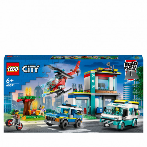 LEGO City Quartier generale veicoli d’emergenza