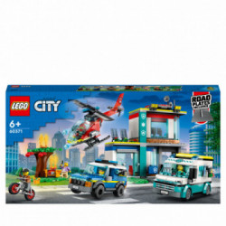 LEGO City Quartier generale veicoli d’emergenza