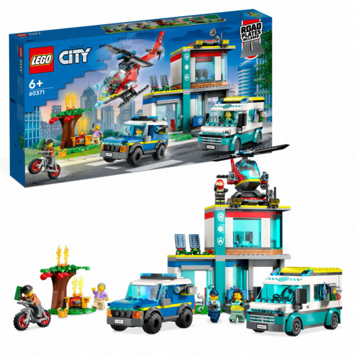 LEGO City Quartier generale veicoli d’emergenza