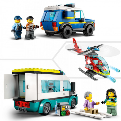 LEGO City Quartier generale veicoli d’emergenza