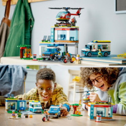 LEGO City Quartier generale veicoli d’emergenza